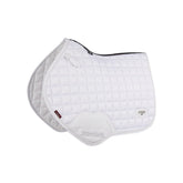 LeMieux Close Contact Loire Classic Square Saddle Pad - Saddle Pads for Horses - Equestrian Riding Equipment and Accessories (White - Large)